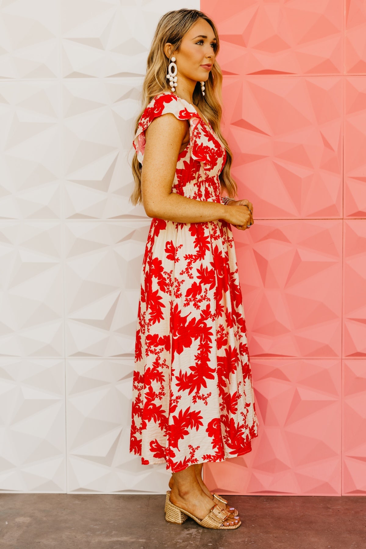 The Tabitha Floral Midi Dress