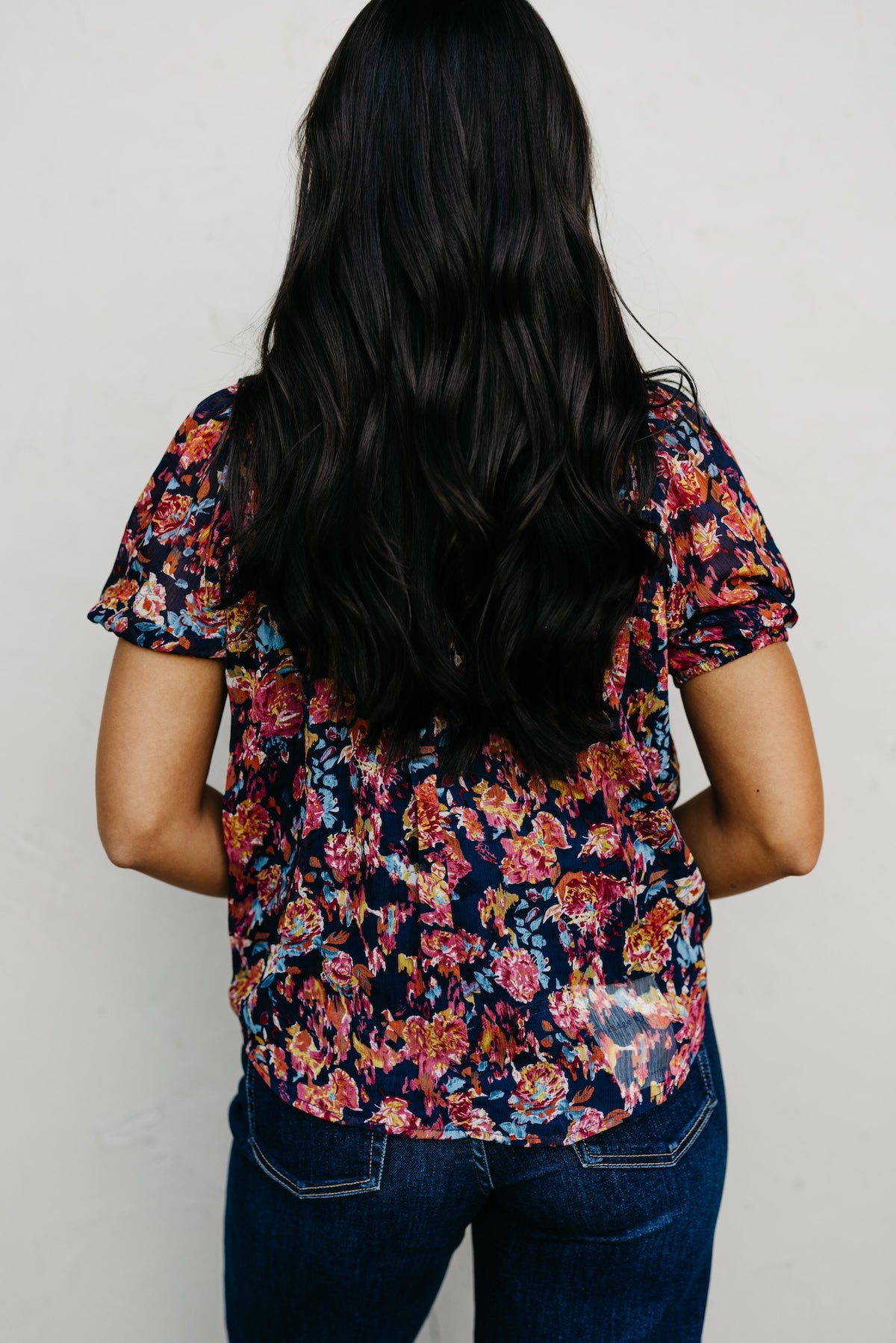 The Klare Floral Woven Top