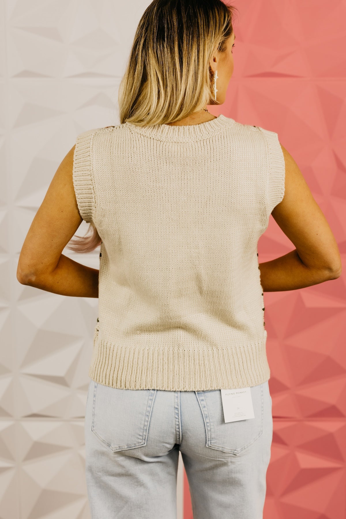 The Reynold Crochet Sweater Vest