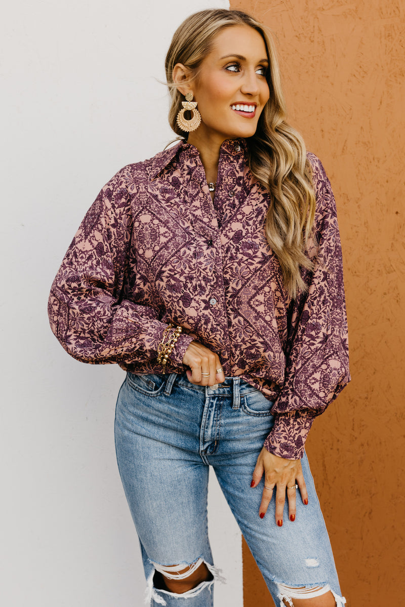 The Stefan Paisley Print Shirt