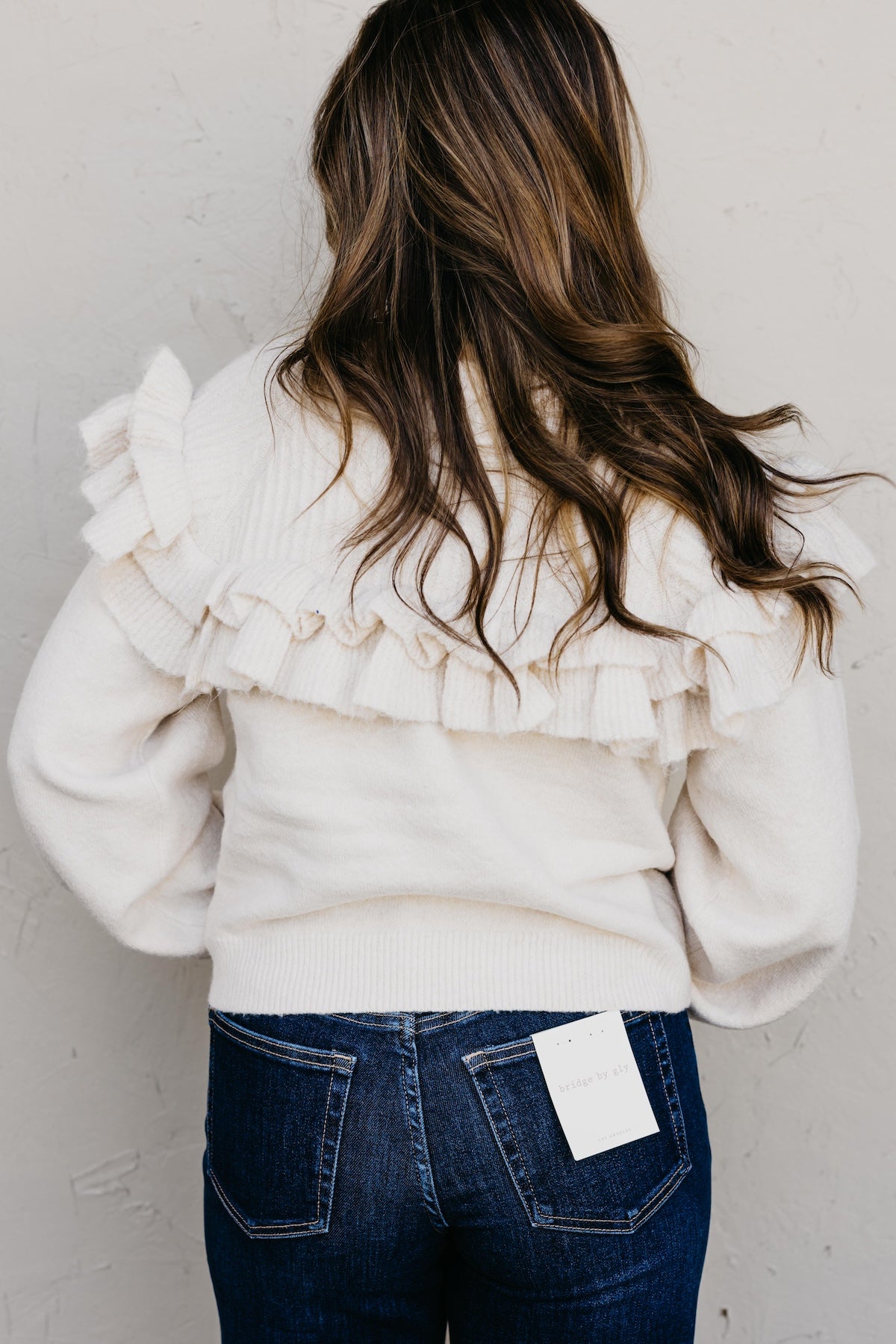The Willow Ruffle Sweater