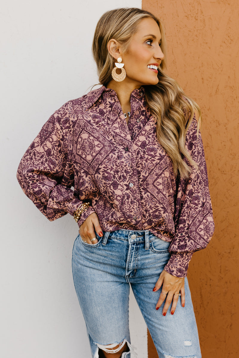 The Stefan Paisley Print Shirt