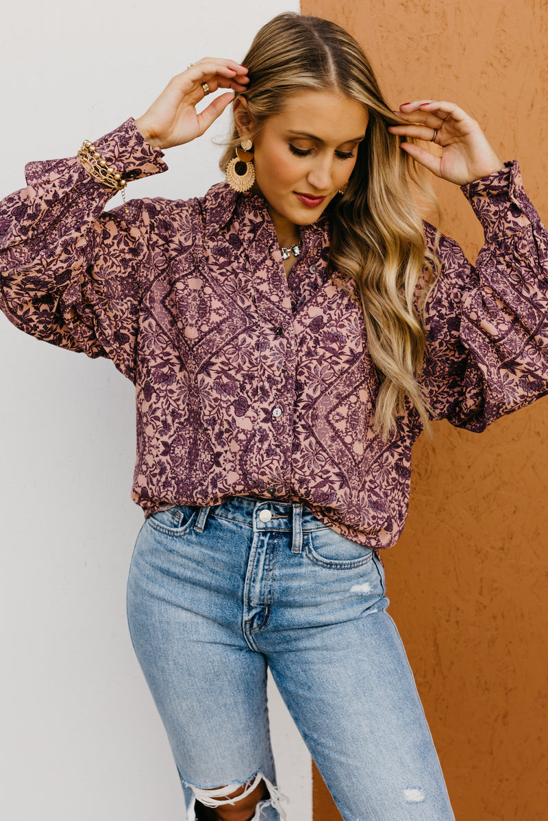 The Stefan Paisley Print Shirt