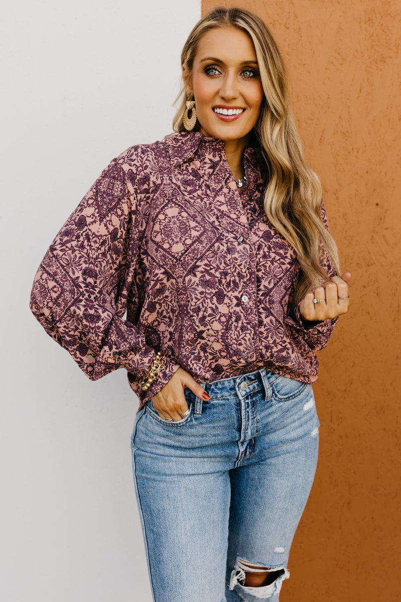 The Stefan Paisley Print Shirt