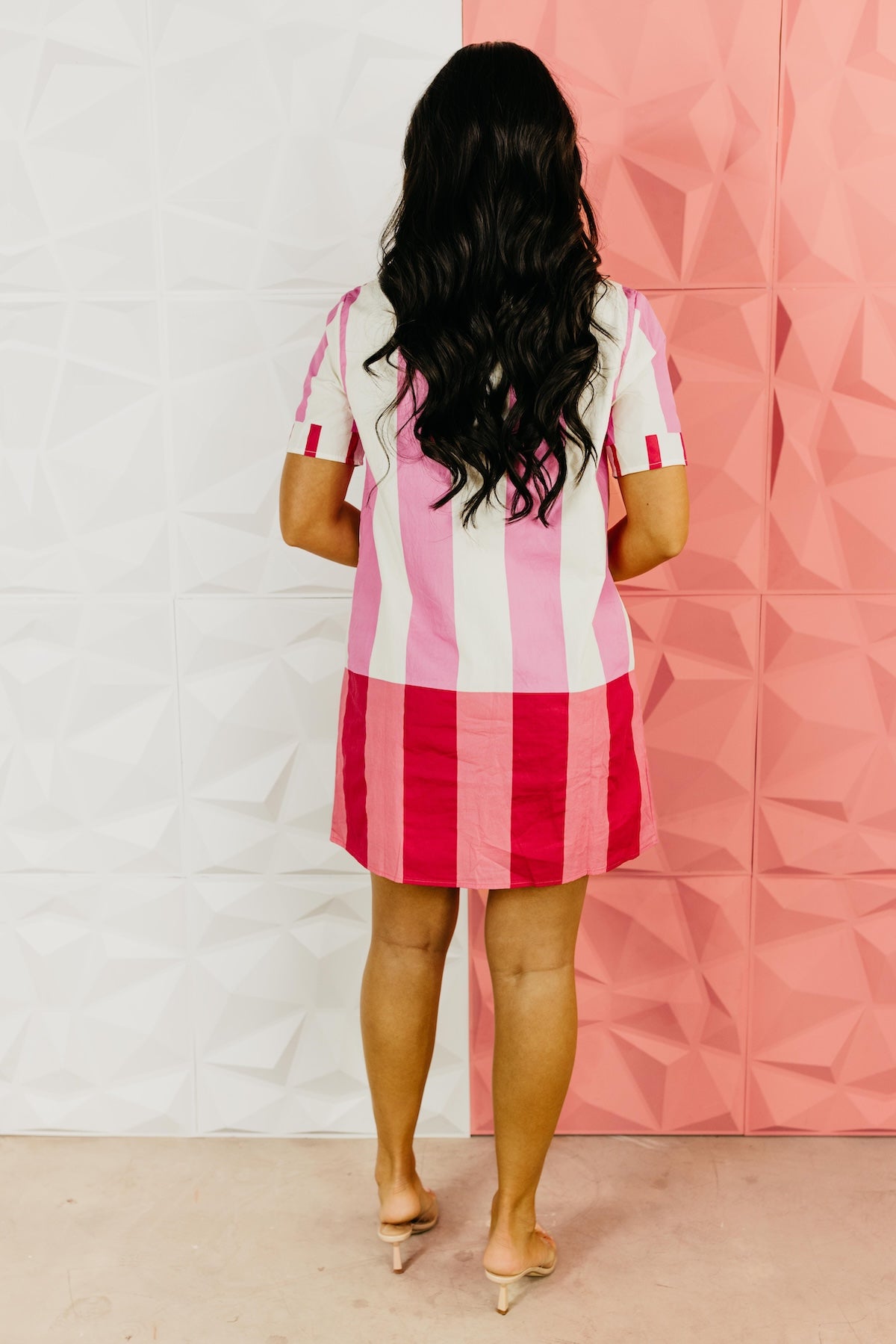The Hadley Color Block Mini Dress