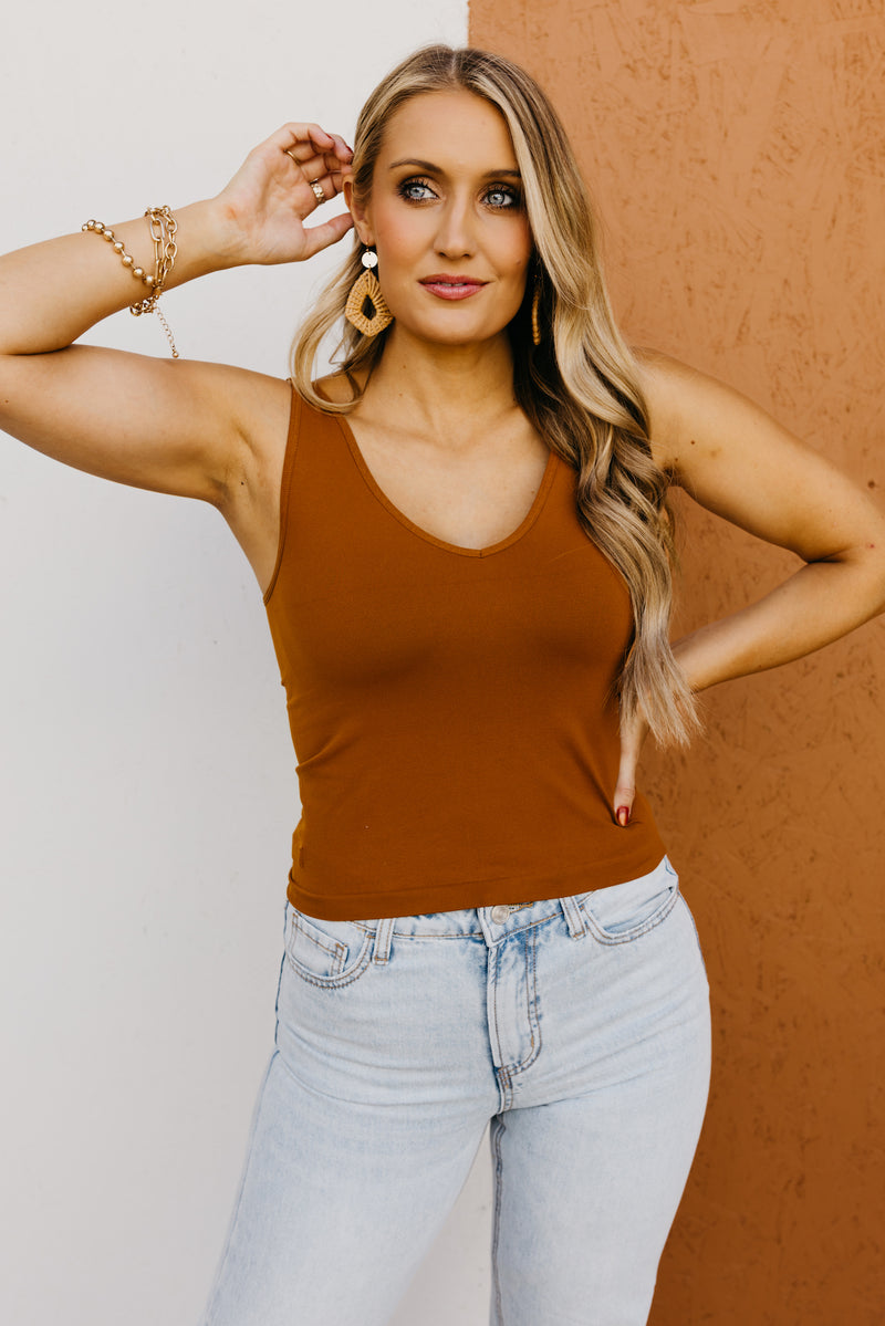 The Dax Reversible Seamless Tank Top