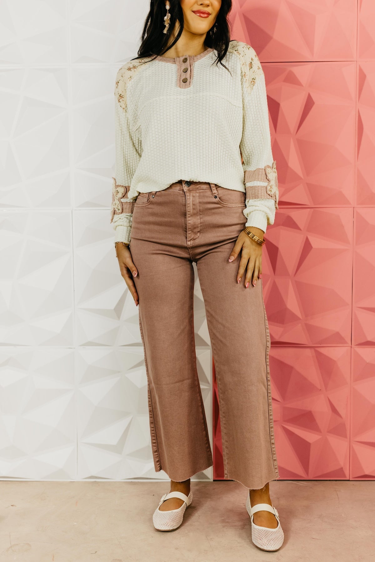 The Wendie Raw Hem Denim