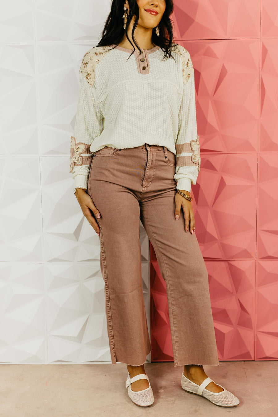 The Wendie Raw Hem Denim