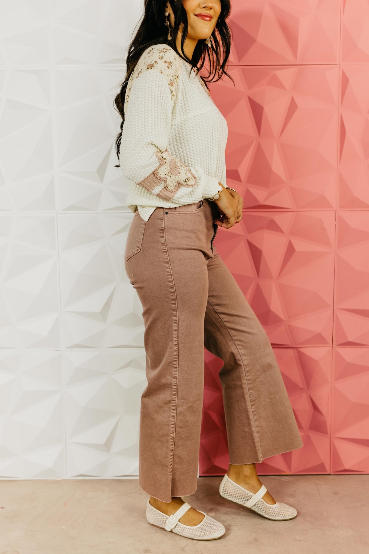 The Wendie Raw Hem Denim