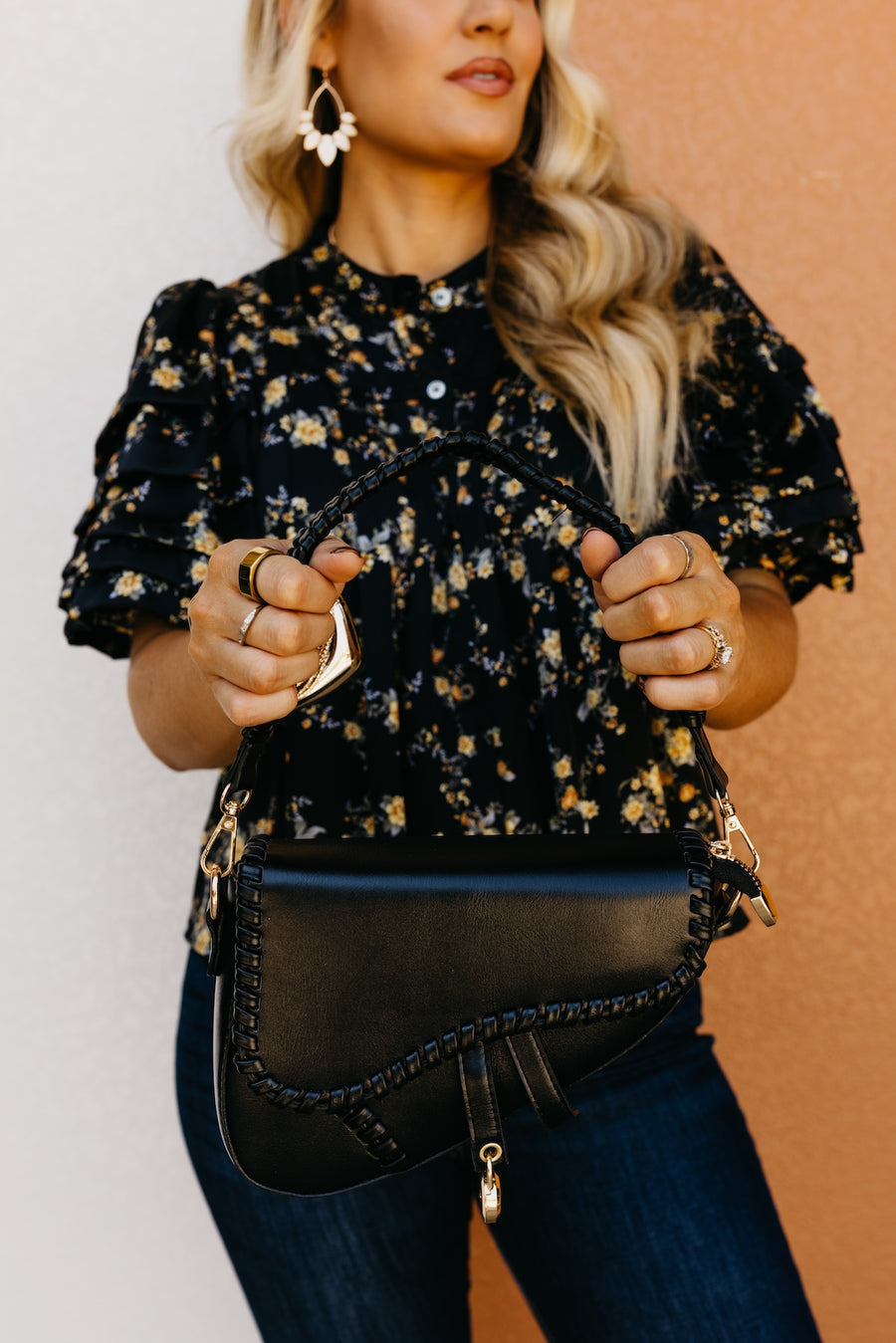 The Phelia Saddle Crossbody Handbag