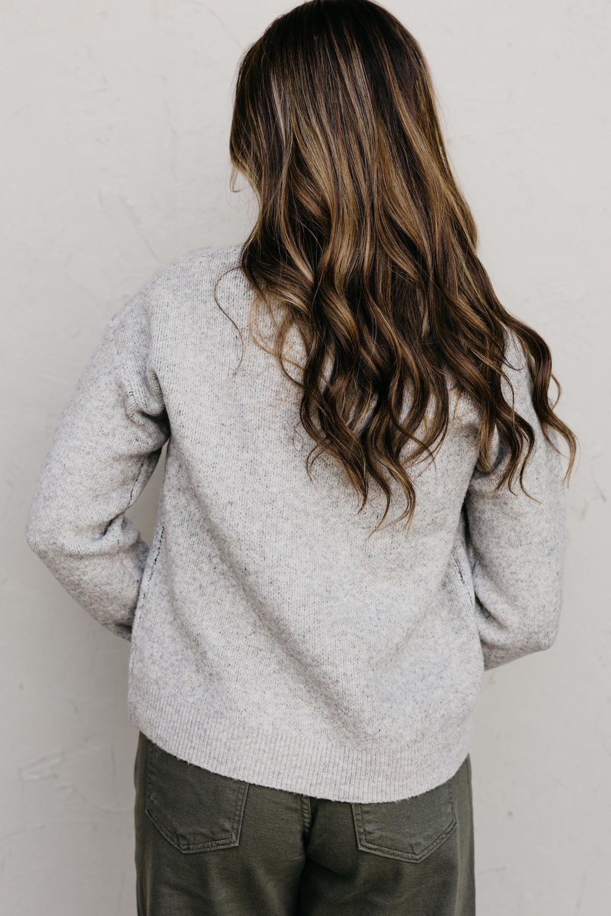 The Ottilie Vintage Rose Sweater