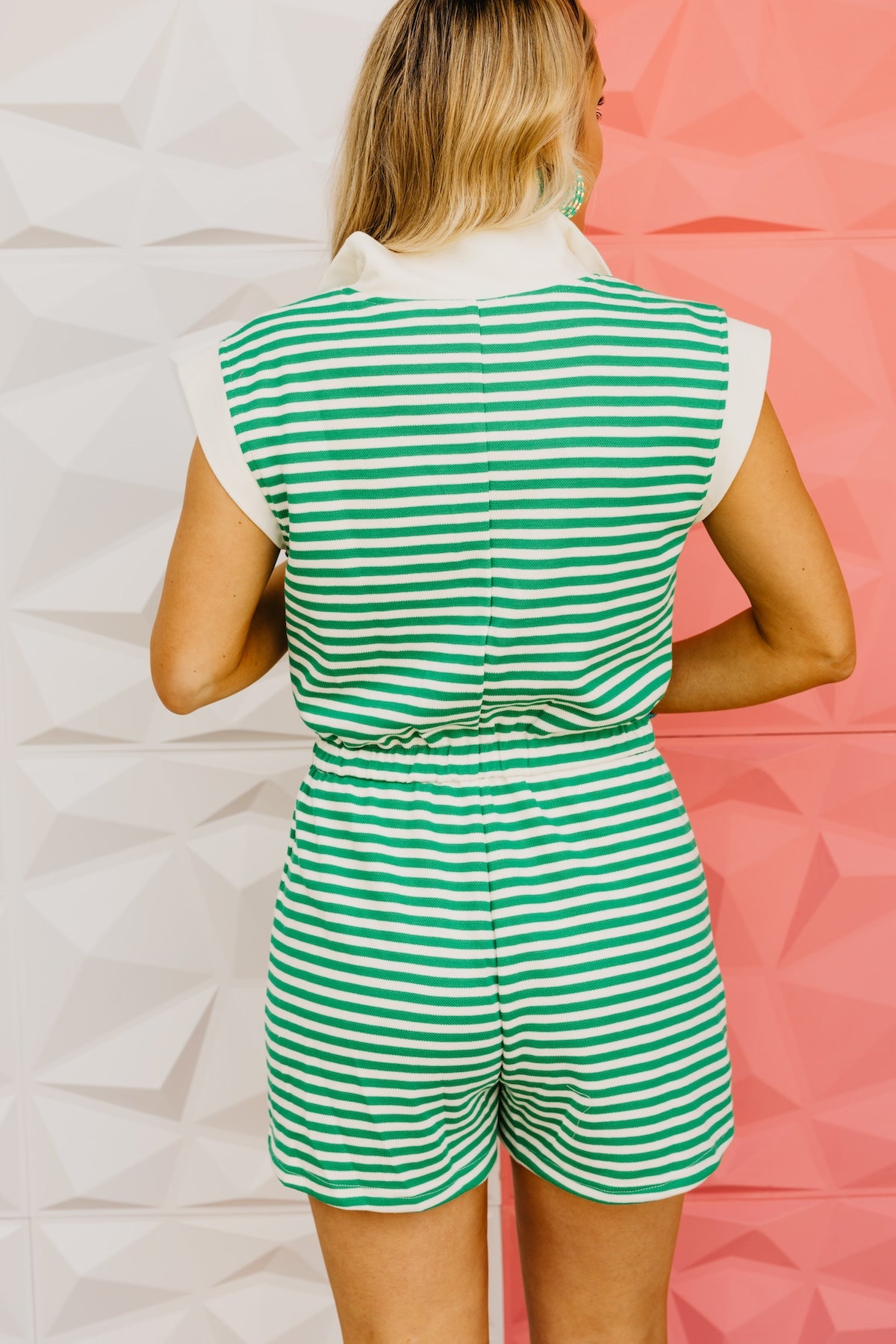 The Javier Zip Up Romper