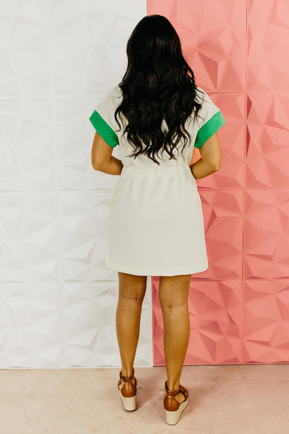 The Kamryn Tie Waist Mini Dress