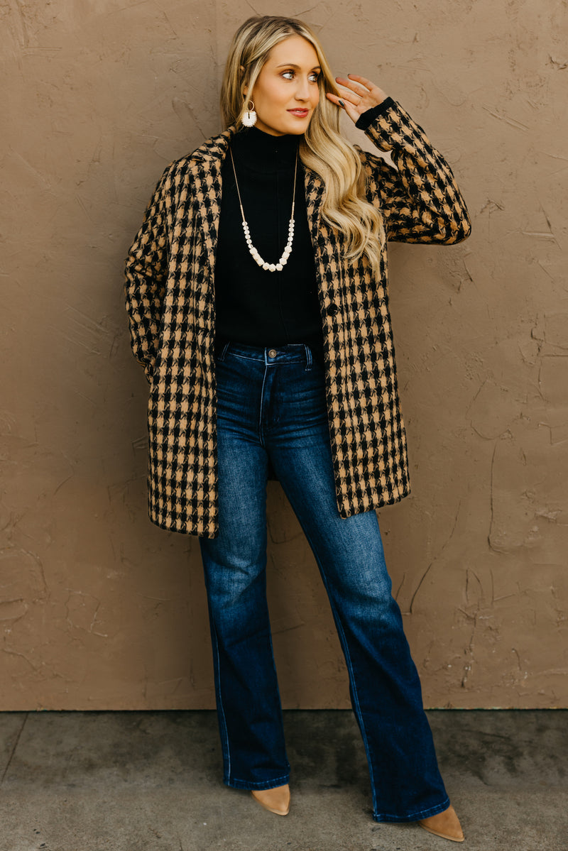 The Tori Swiss Dot Pleat Shoulder Blouse