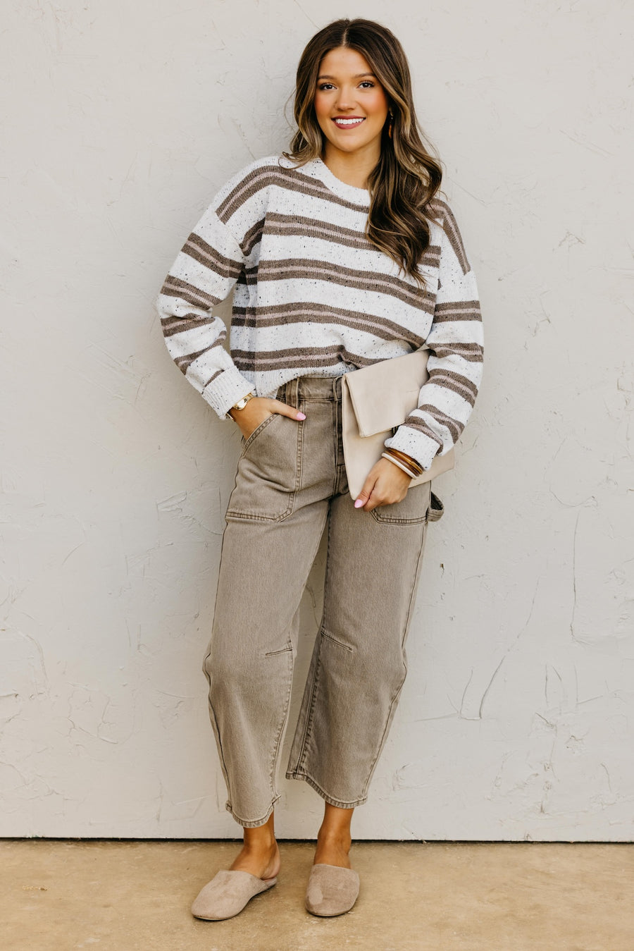 The Sharla Striped Sweater