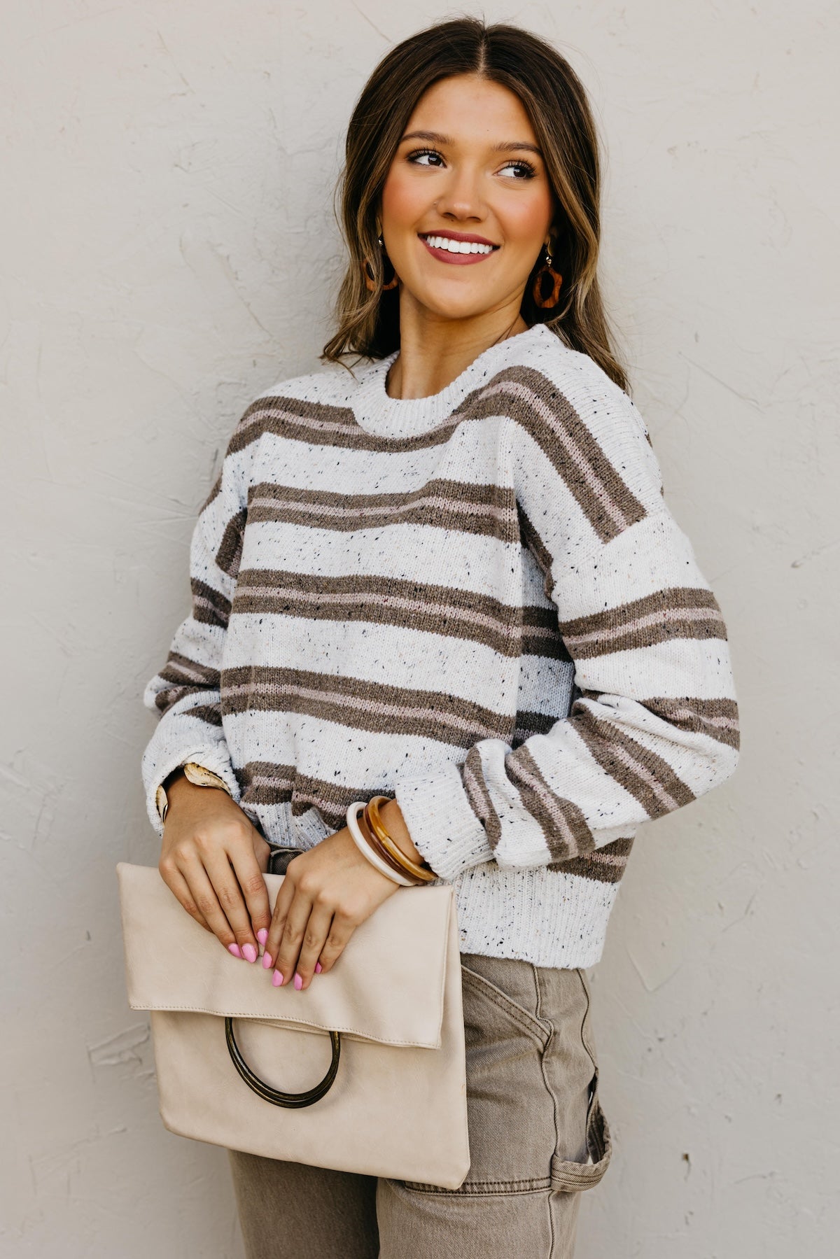 The Sharla Striped Sweater