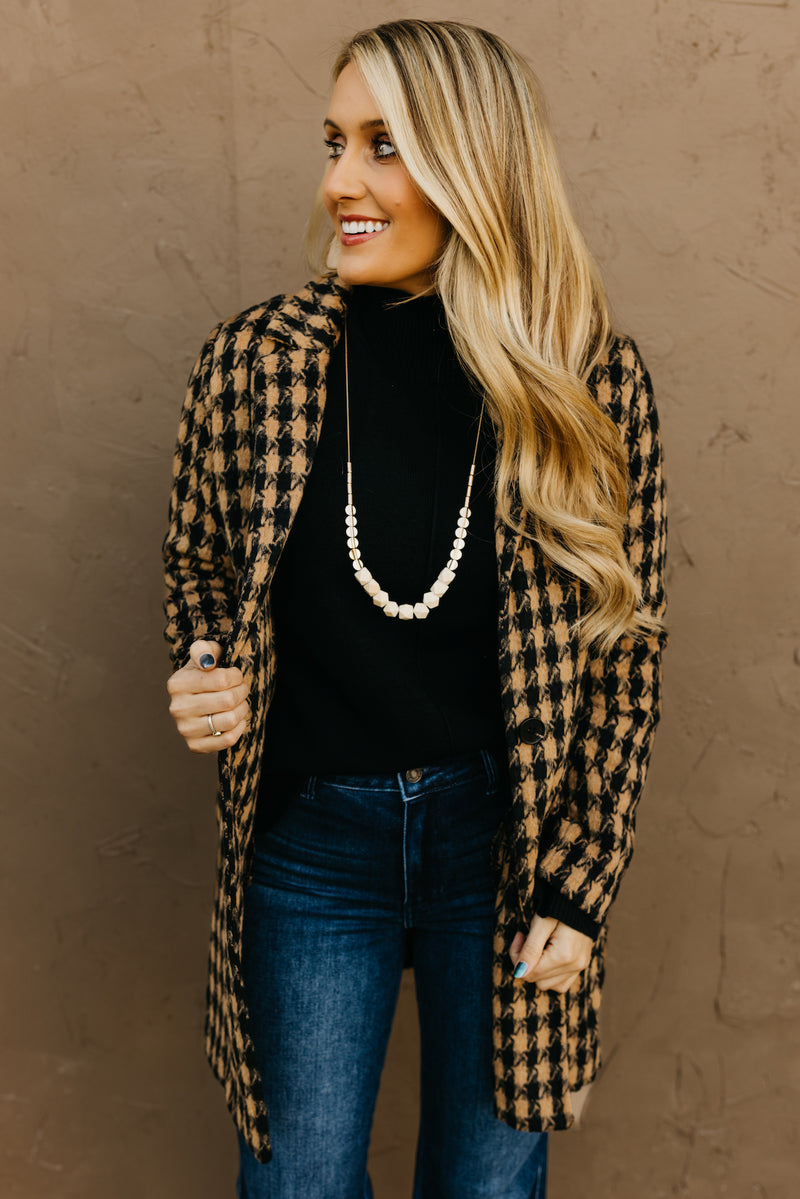 The Tori Swiss Dot Pleat Shoulder Blouse