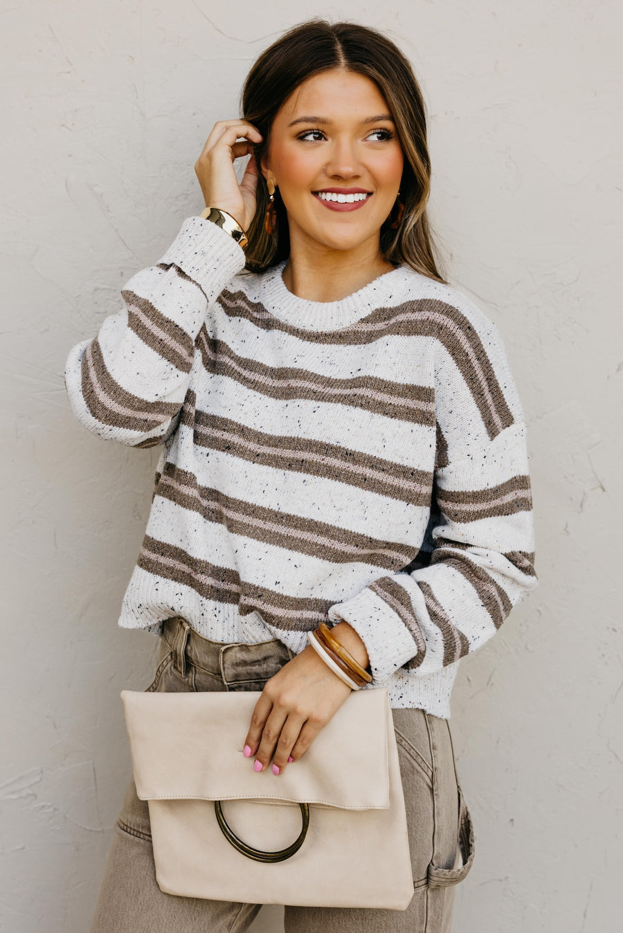 The Sharla Striped Sweater