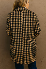 The Tori Swiss Dot Pleat Shoulder Blouse