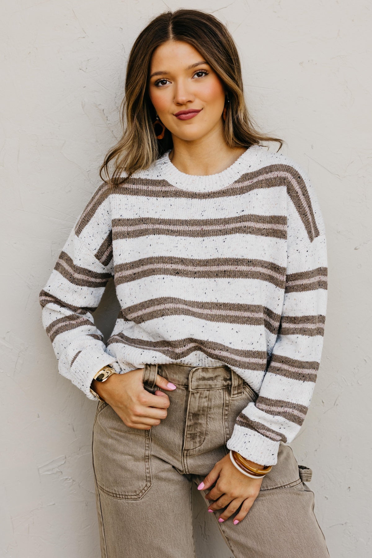 The Sharla Striped Sweater