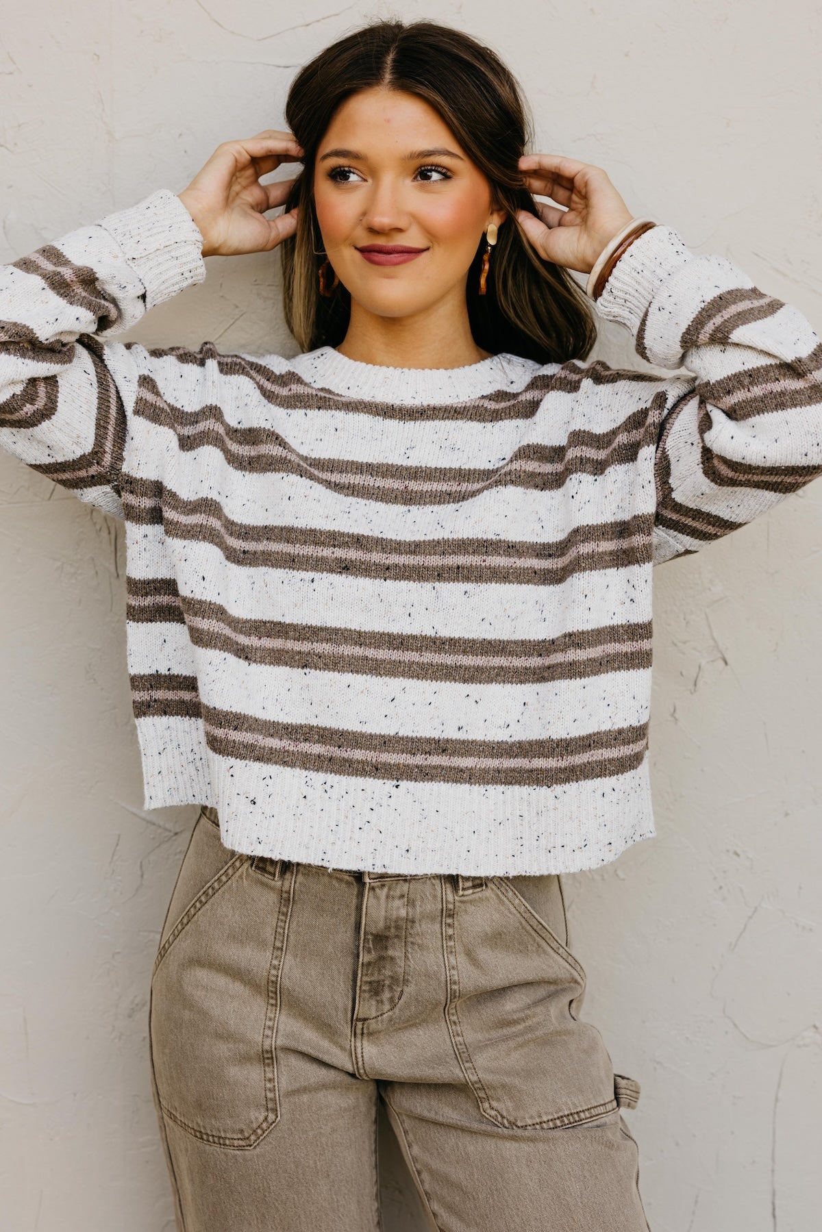 The Sharla Striped Sweater