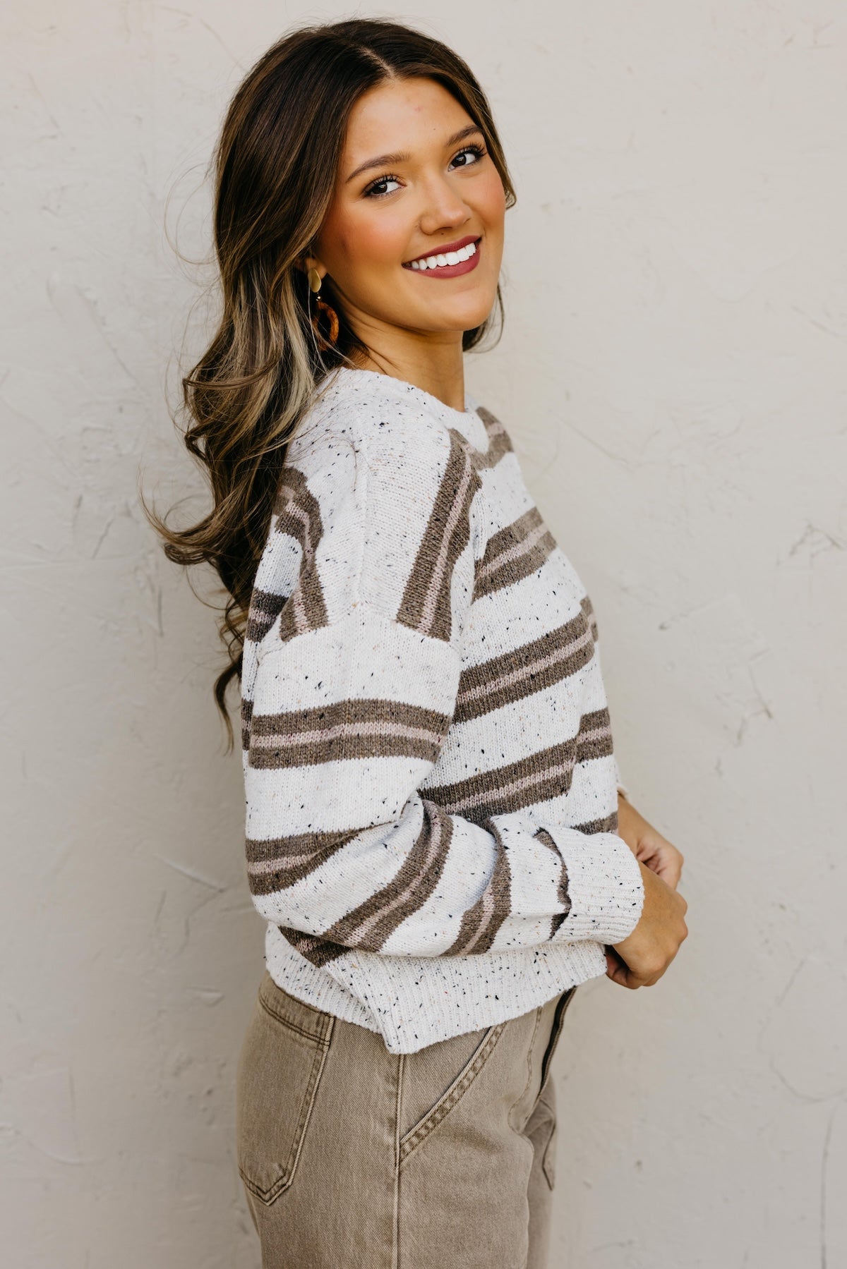 The Sharla Striped Sweater