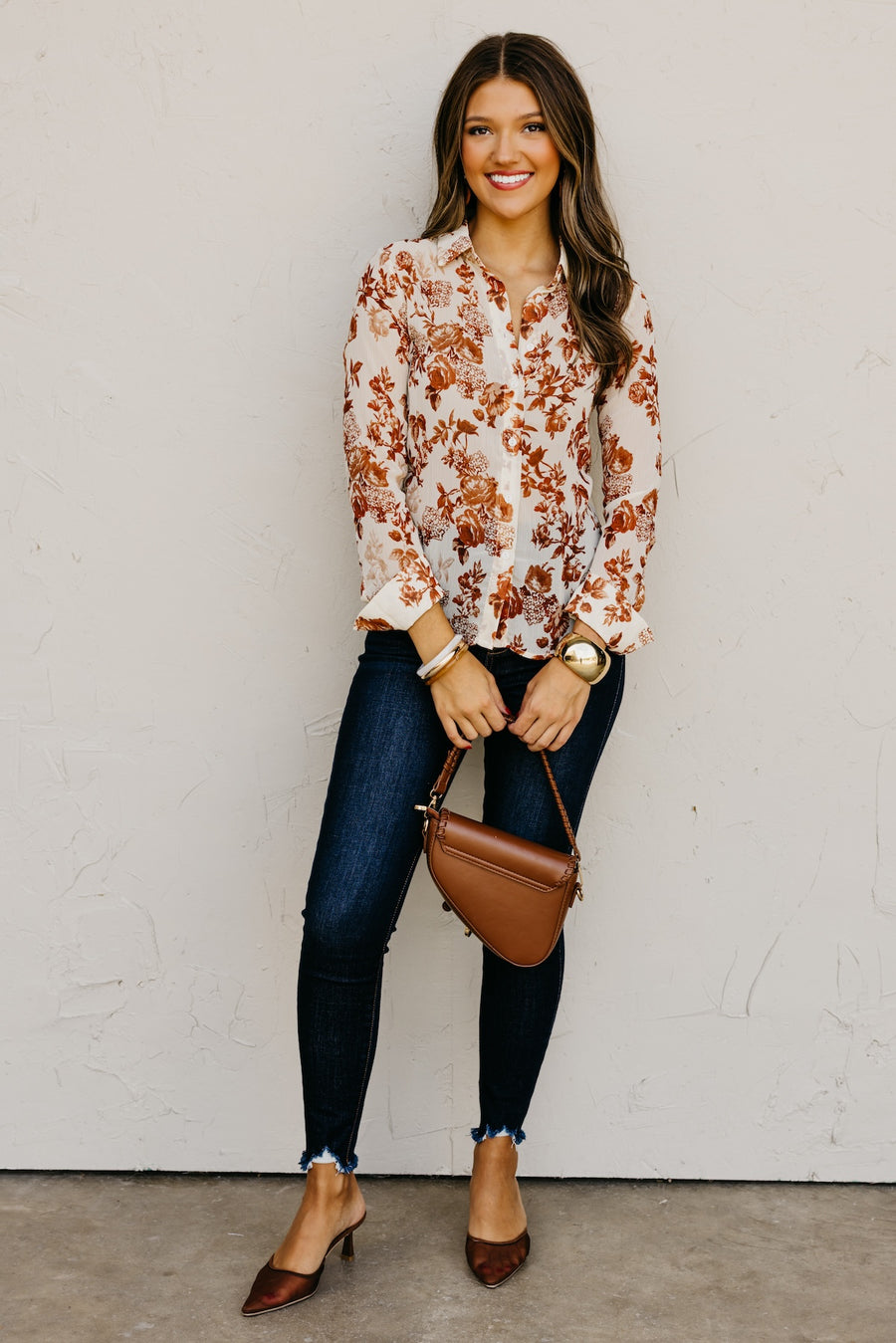 The Daphnie Floral Blouse