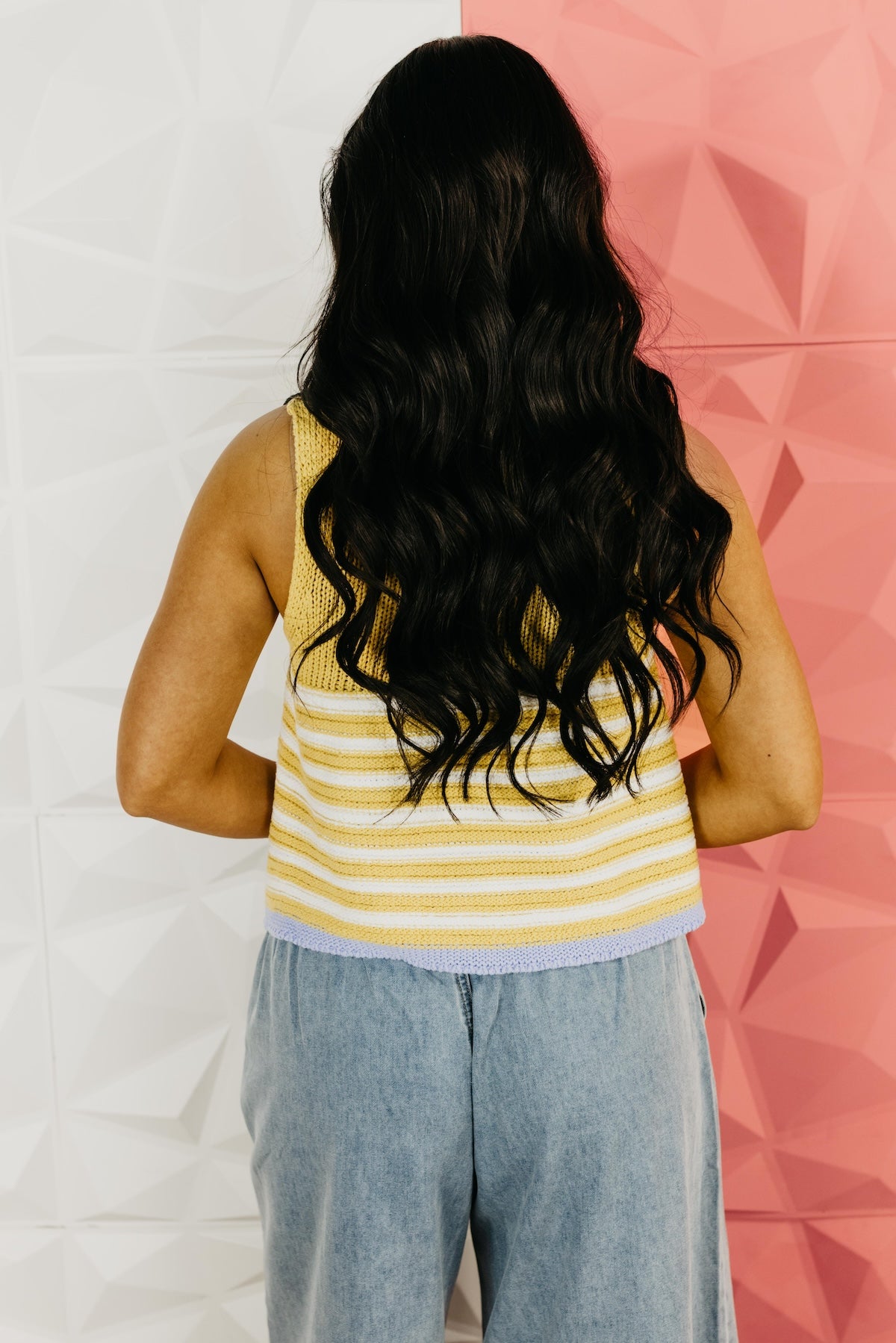 The Kevin Scoop Neck Sweater Tank Top