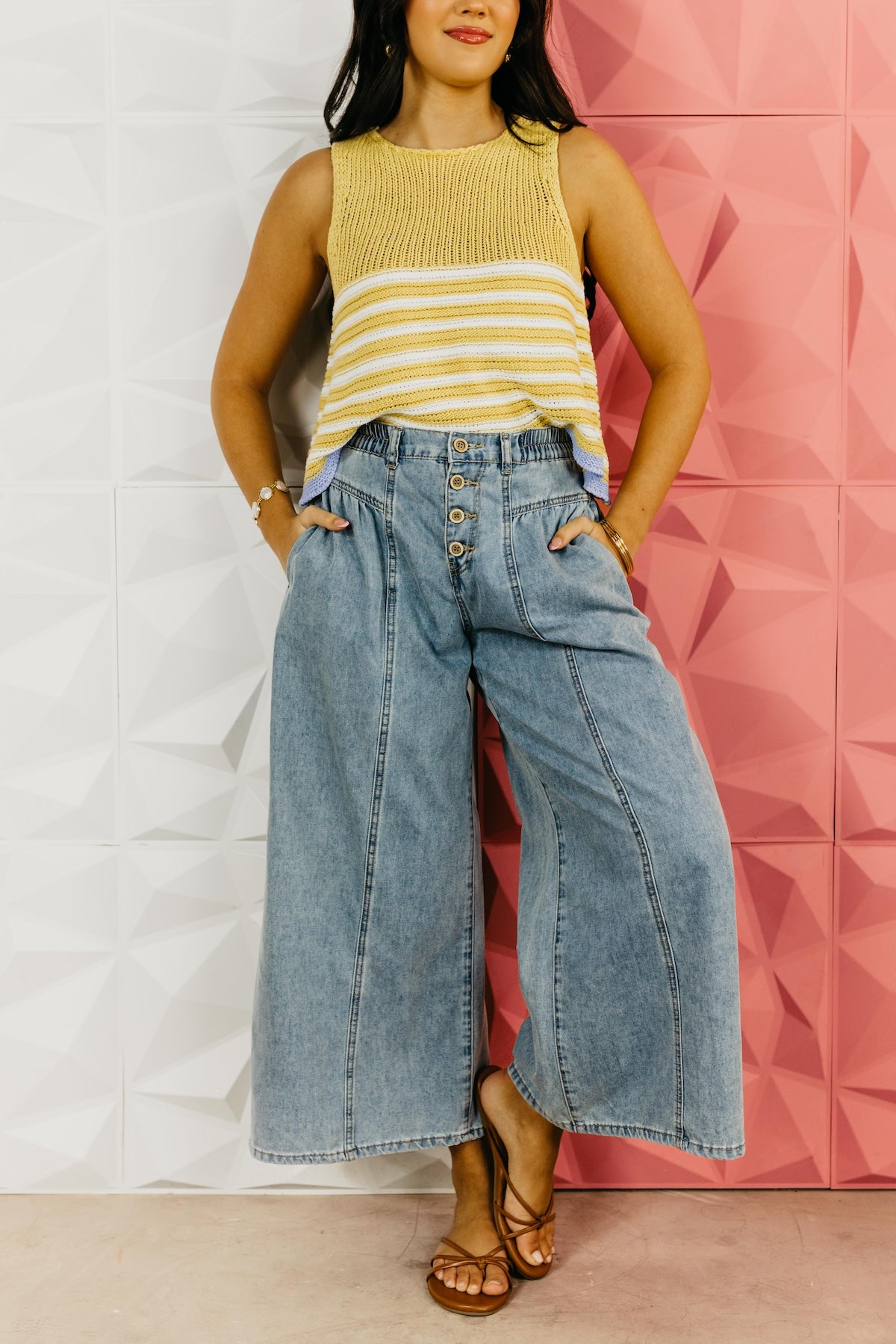 The Jason Wide Fit Denim Pants