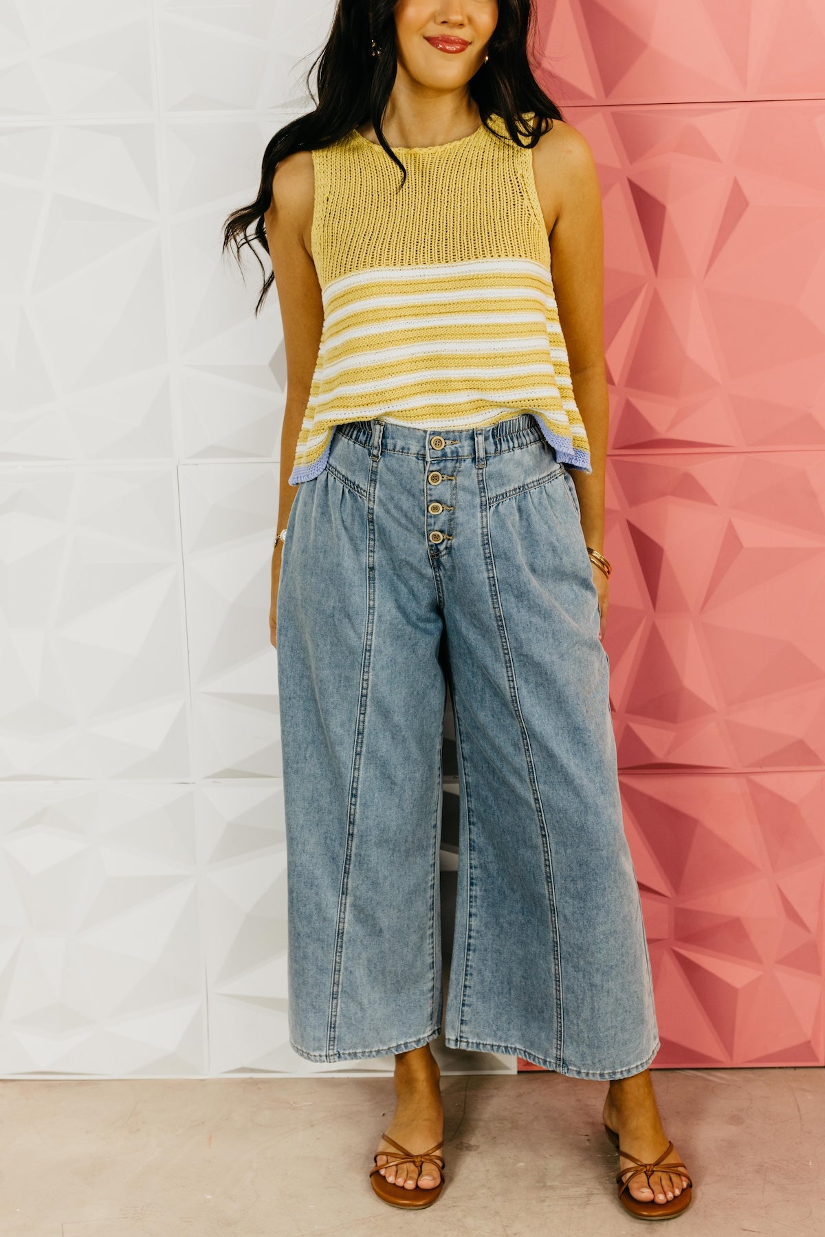 The Jason Wide Fit Denim Pants