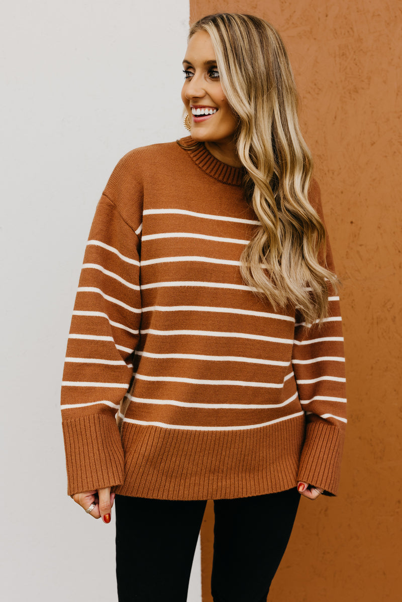 The Otis Striped Crew Neck Sweater