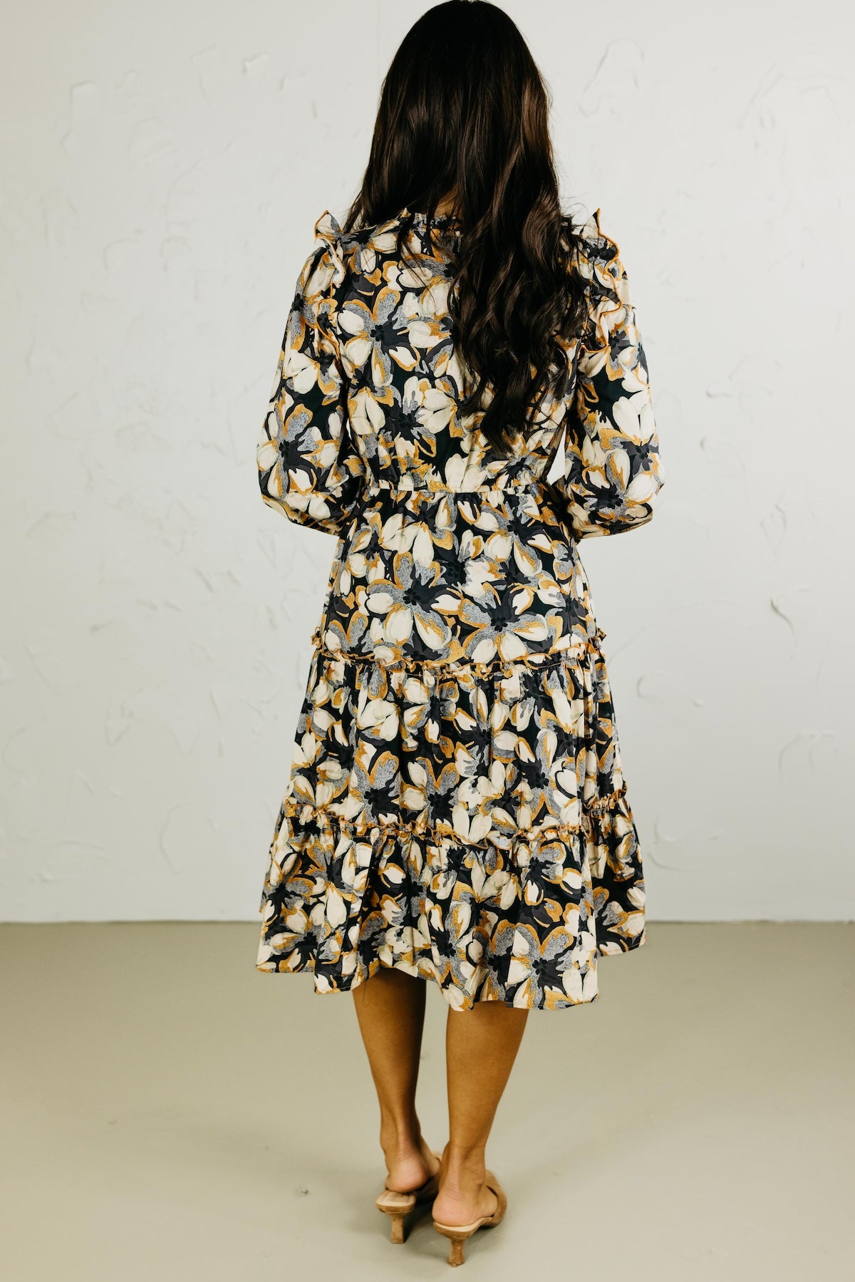 The Finley Floral Midi Dress
