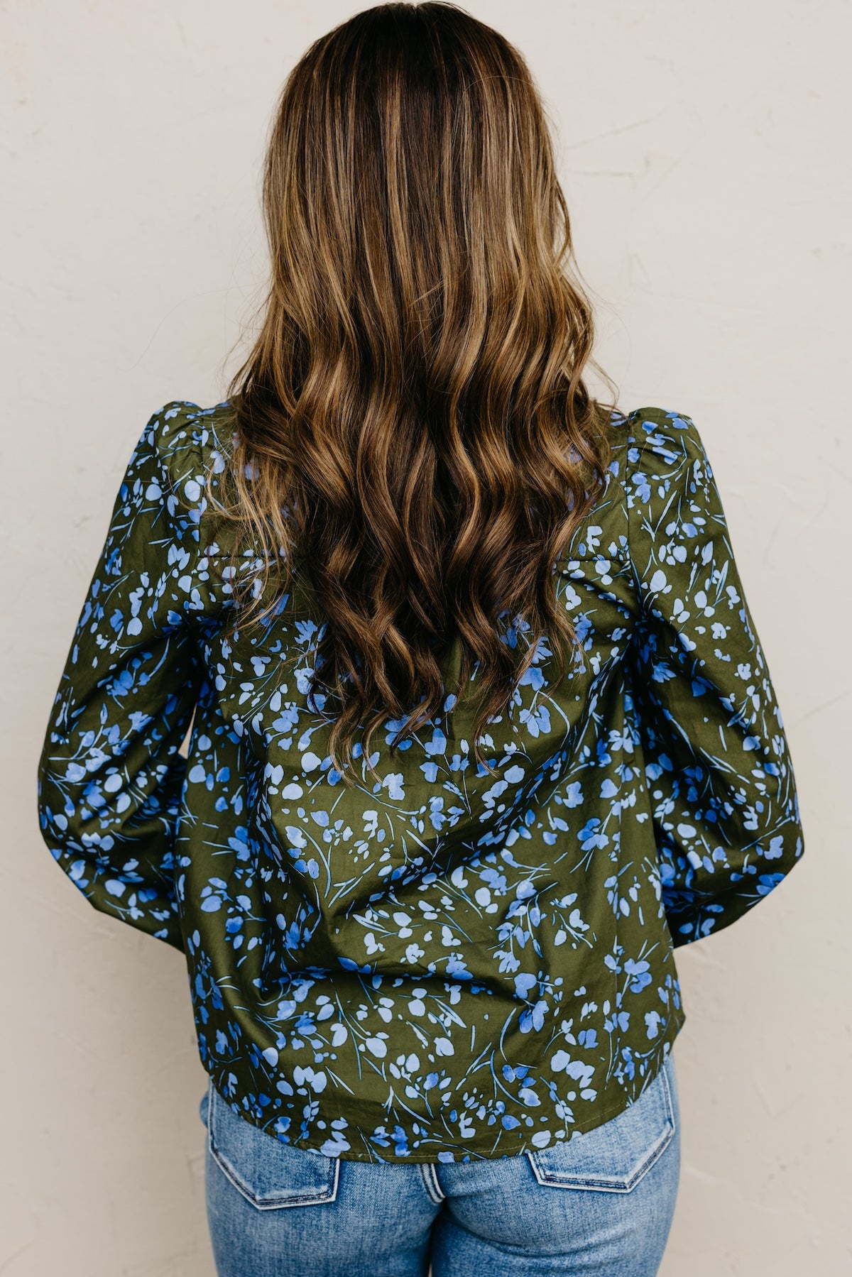 The Marissa Flower Woven Top