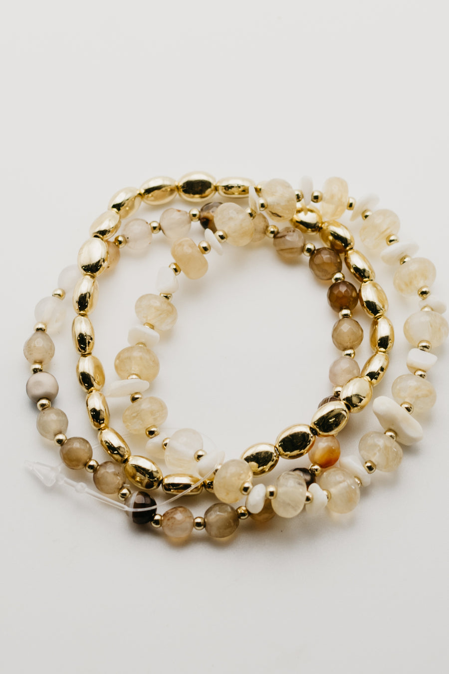 The Naomi Beaded Stretch Bracelet Set