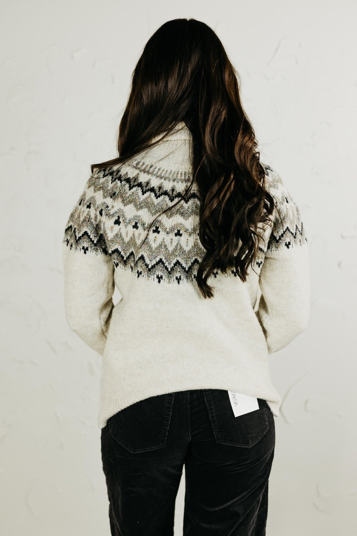 The Charlie Turtle Neck Nordic Sweater