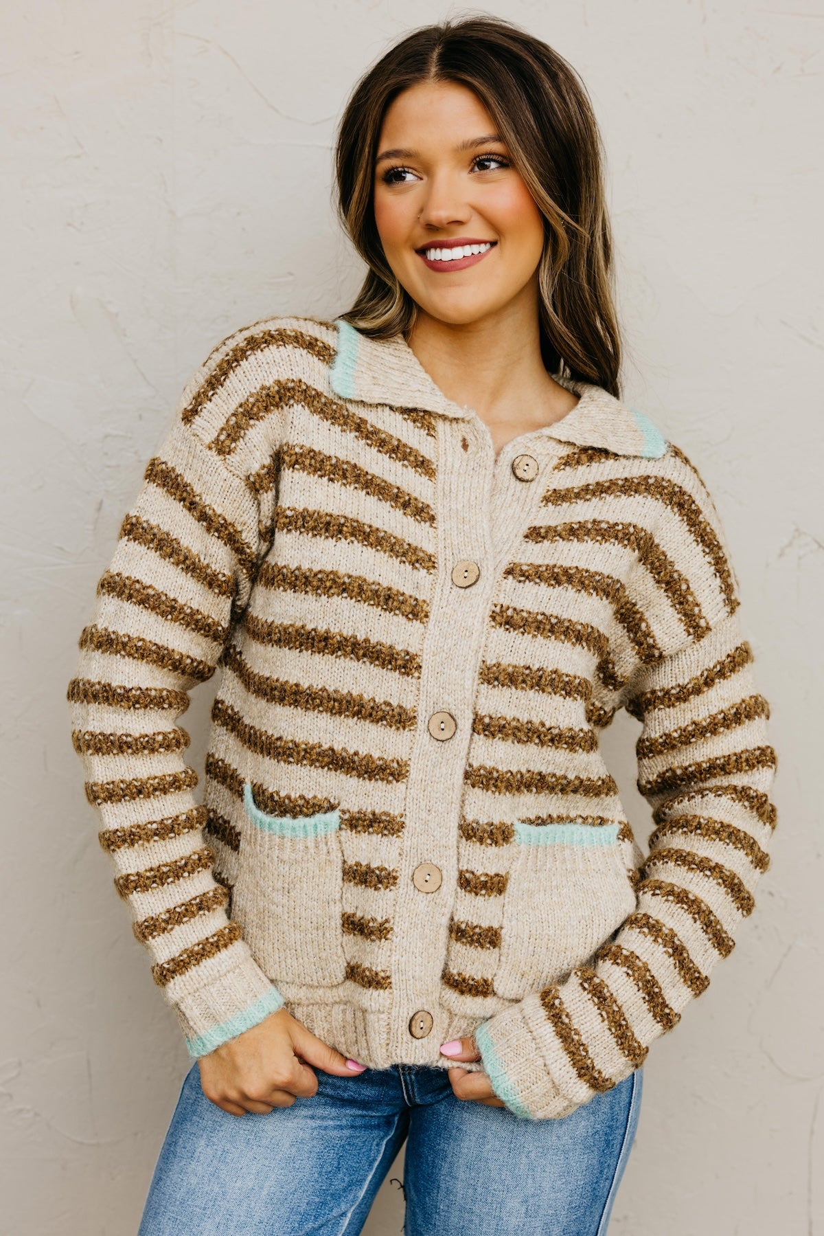 The Samantha Button Down Sweater Cardigan