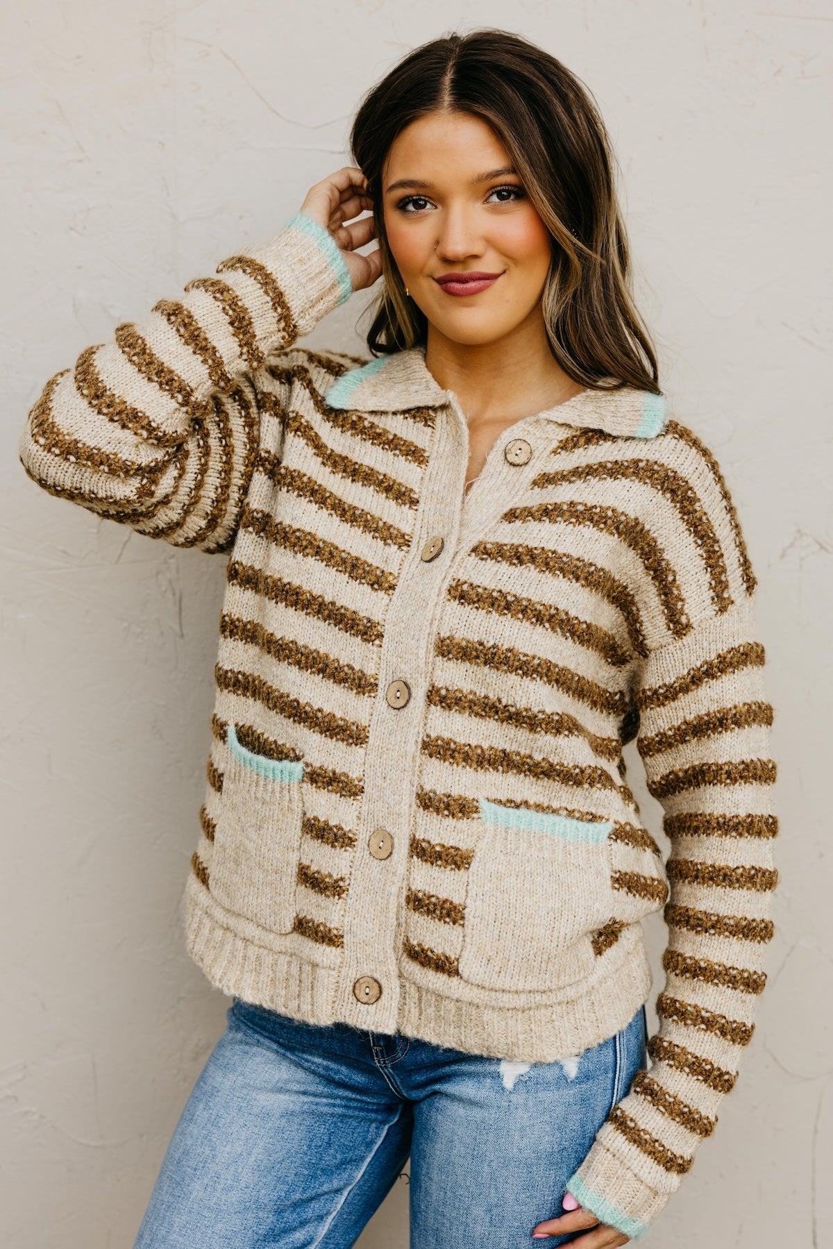 The Samantha Button Down Sweater Cardigan