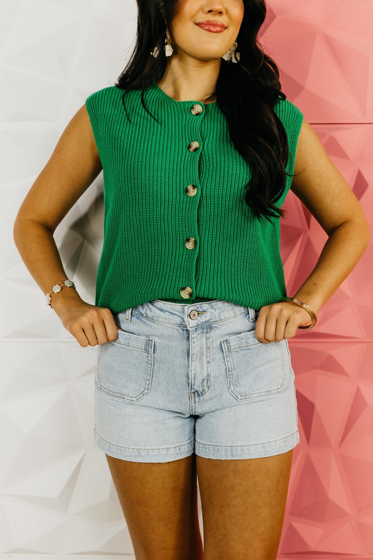 Kan Can Denim | A-Line Trouser Denim Shorts