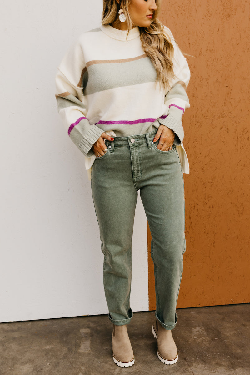 Kan Can Denim | 11" High Rise 90's Straight Jean - KC7446OL