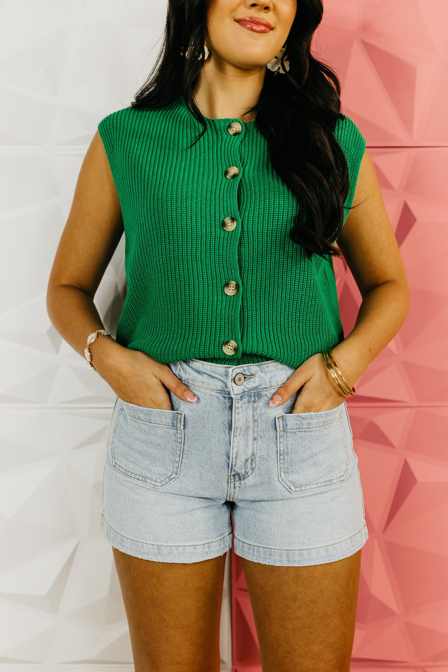 Kan Can Denim | A-Line Trouser Denim Shorts