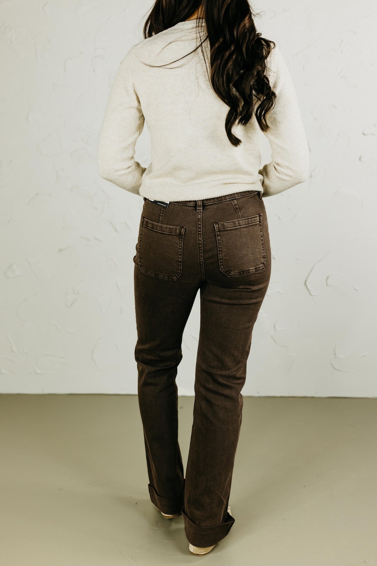 Kan Can Denim | High Rise Relaxed Flare Denim