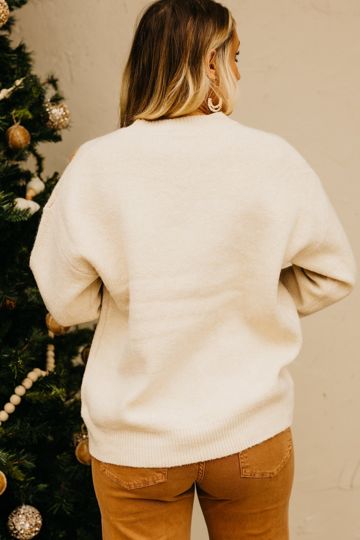 The Leonardo Raised Floral Sweater