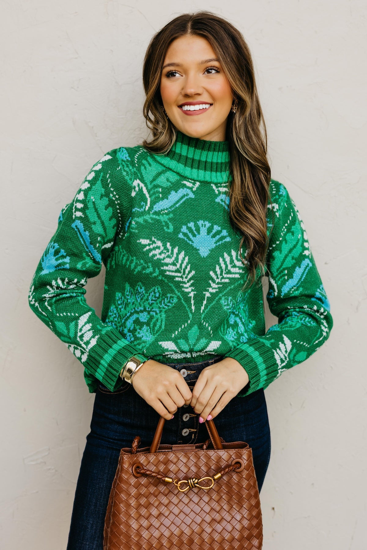 The Verda Mock Neck Sweater