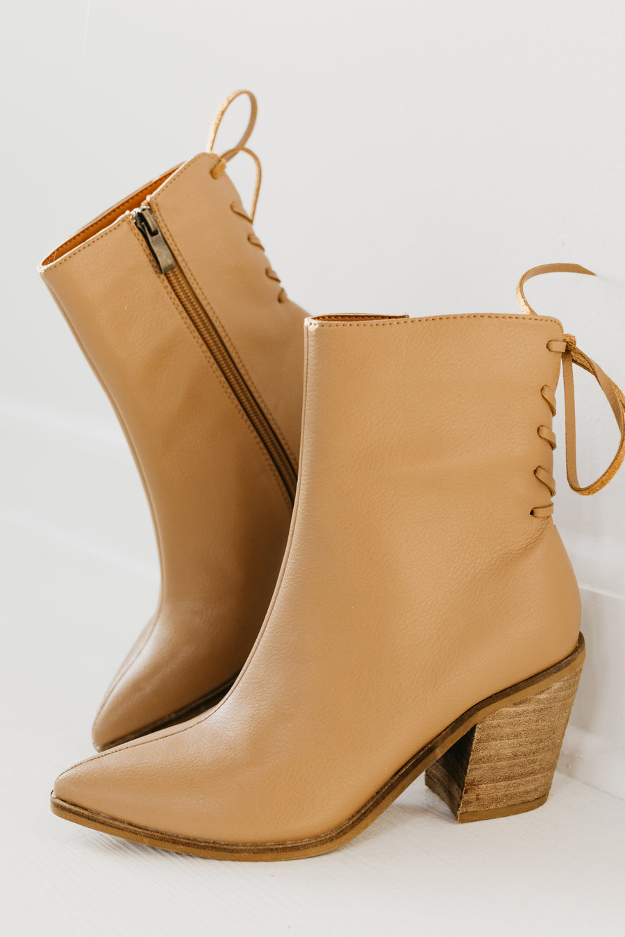 The Aster Lace Up Bootie  - FINAL SALE