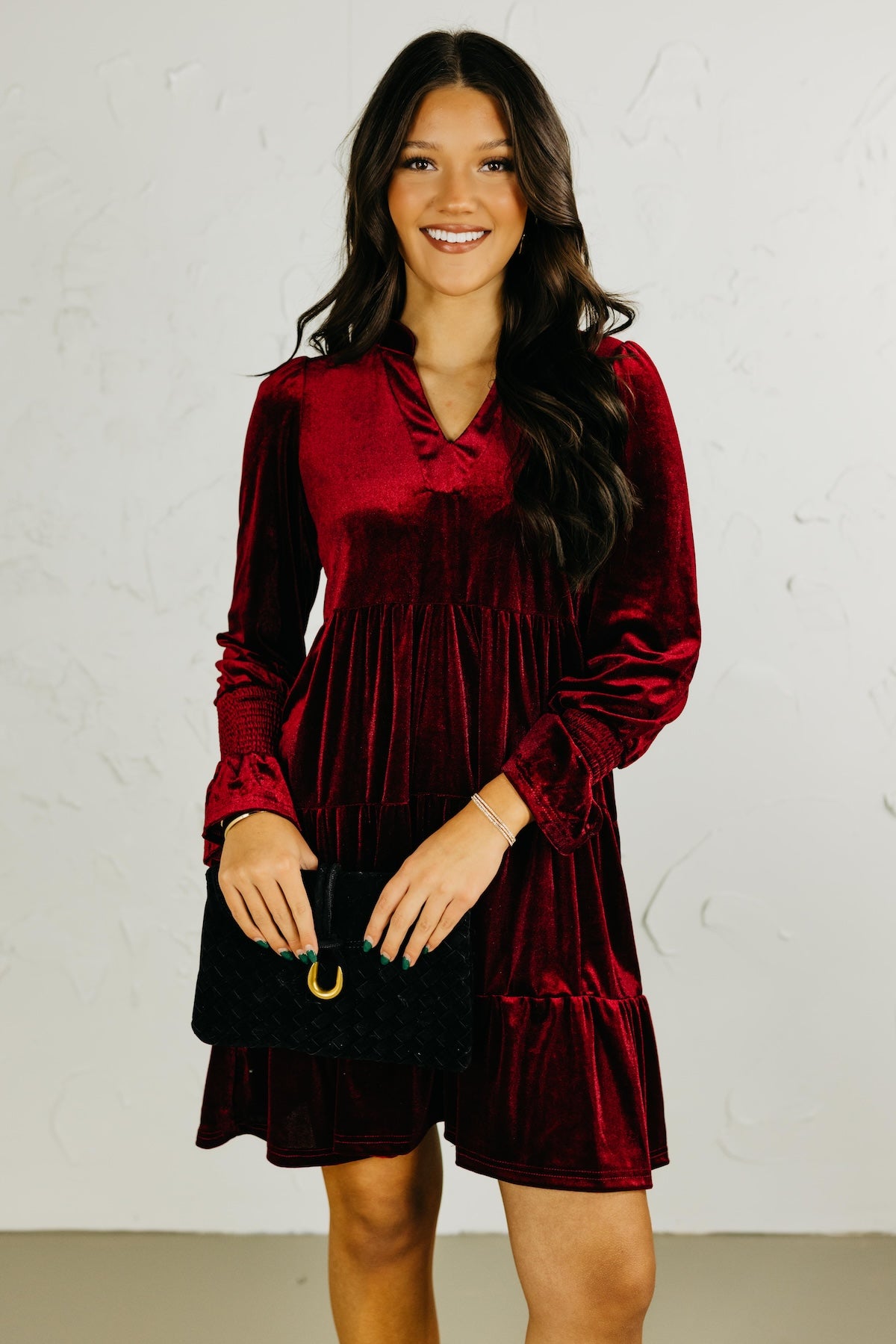 The Timmy Velvet Mini Dress