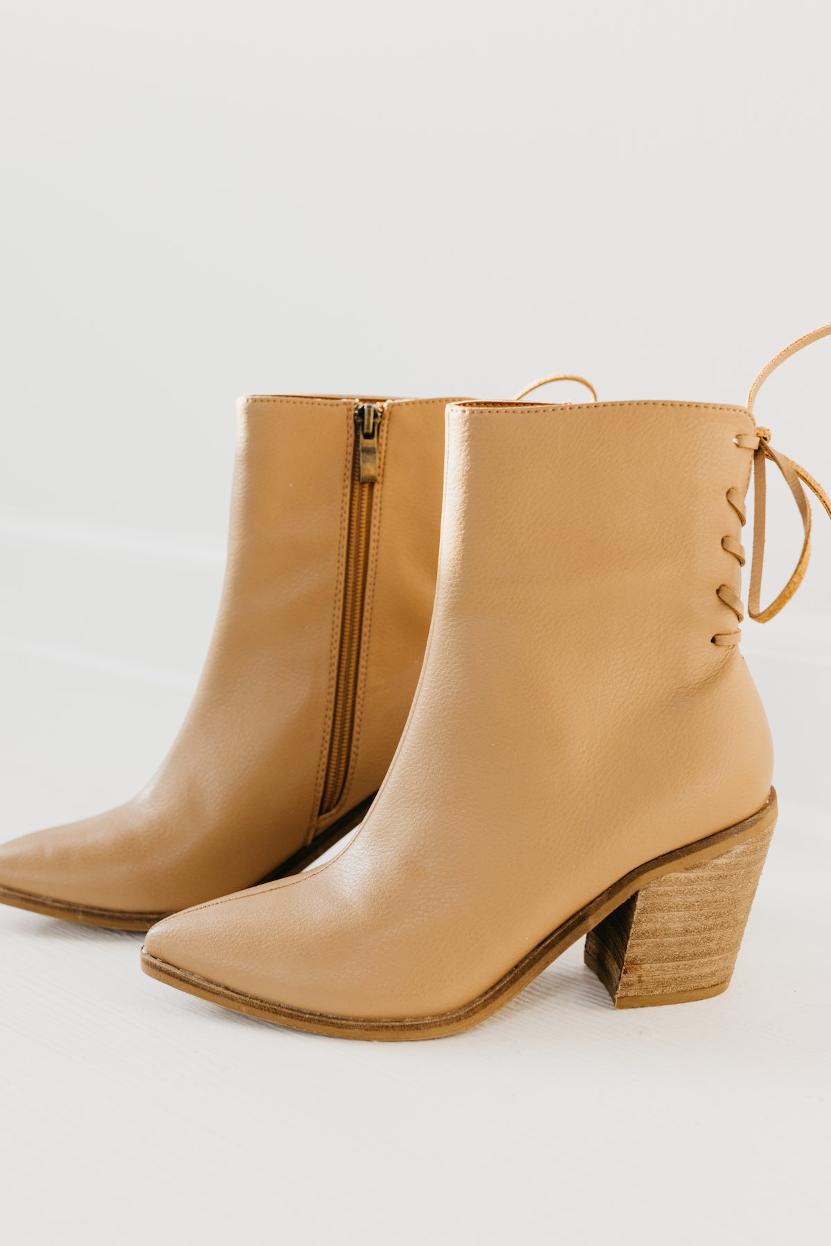 The Aster Lace Up Bootie  - FINAL SALE
