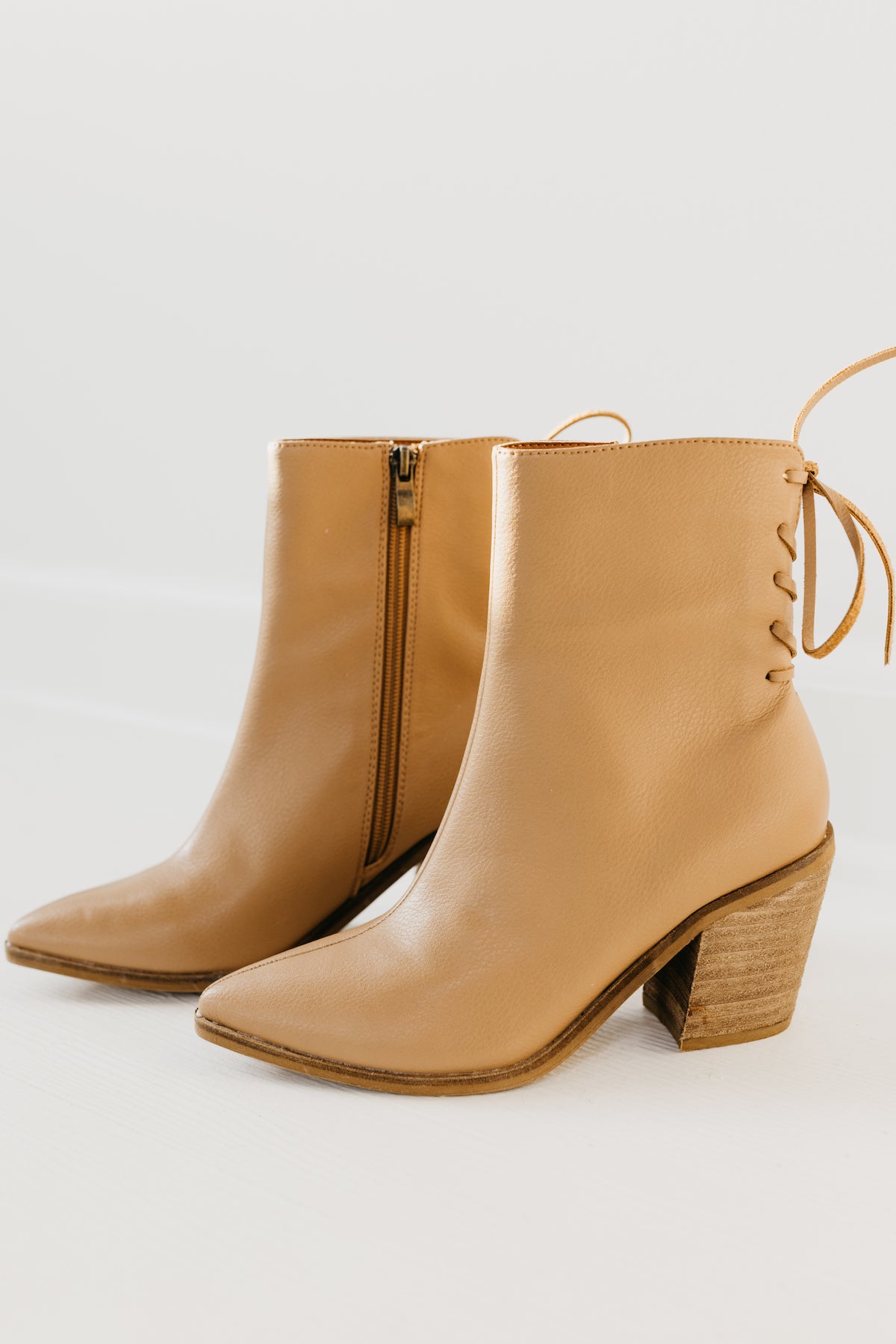 The Aster Lace Up Bootie  - FINAL SALE