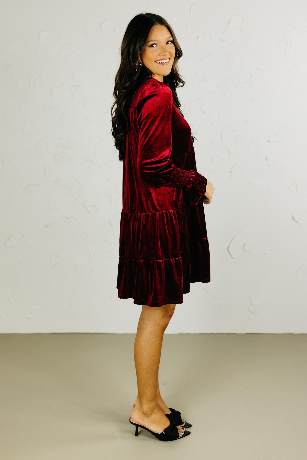 The Timmy Velvet Mini Dress