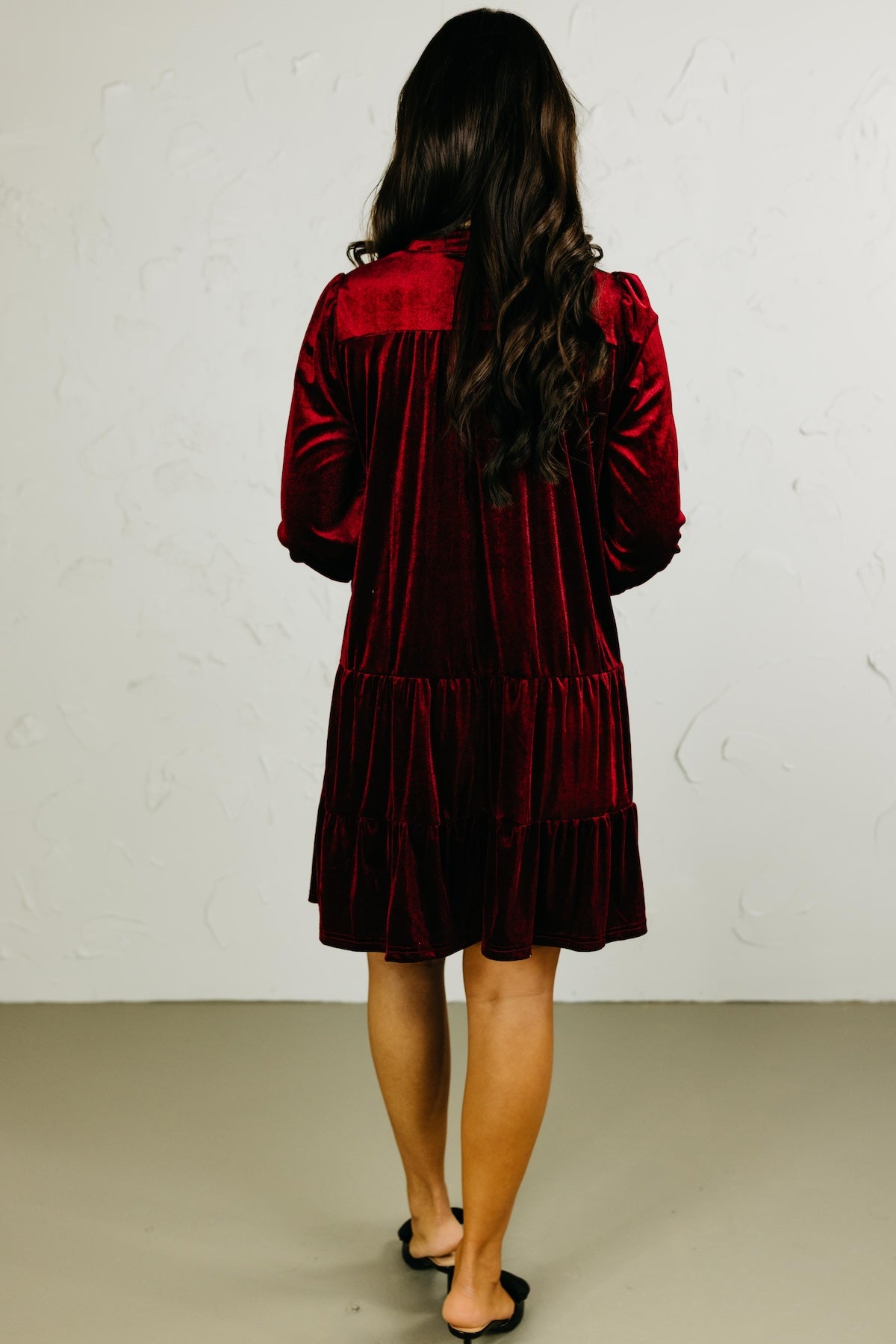 The Timmy Velvet Mini Dress