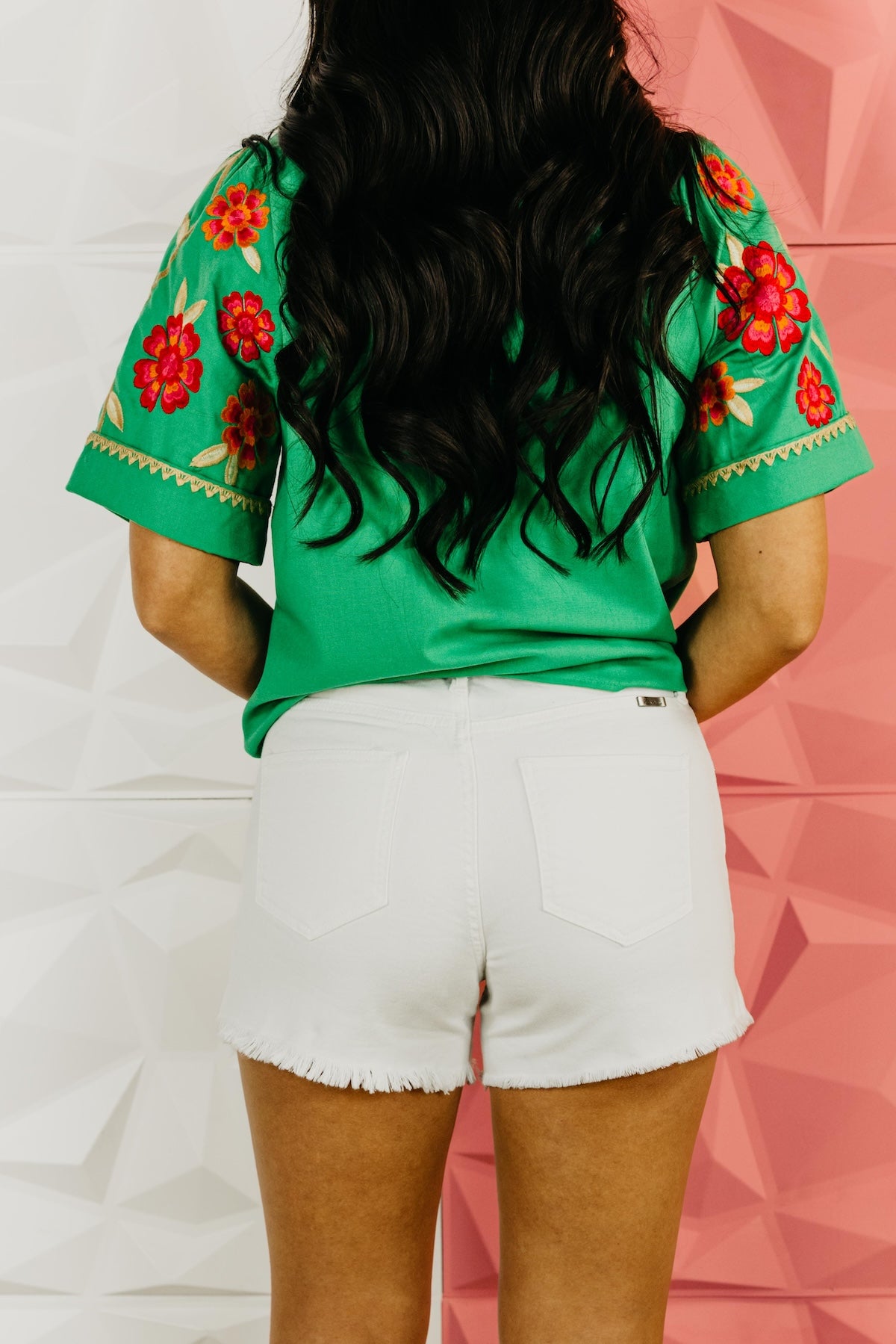 Kan Can Denim | High Rise Mom Denim Shorts